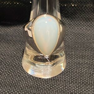 925 moonstone ring